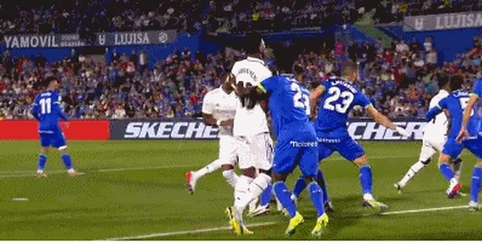 西甲-米利唐破门罗德里戈进球被吹 皇马1-0赫塔菲